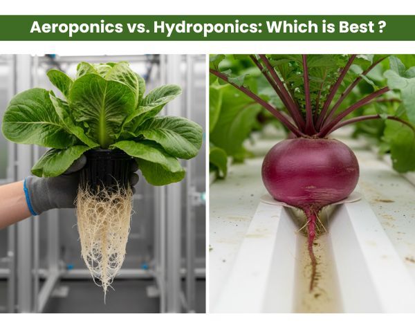 Aeroponics vs. Hydroponics