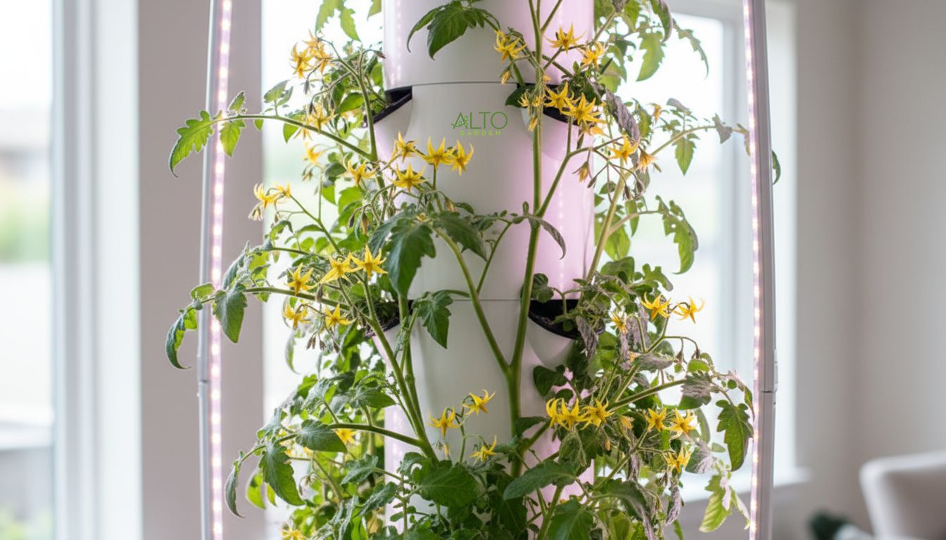 Hydroponic Tomato Flowering