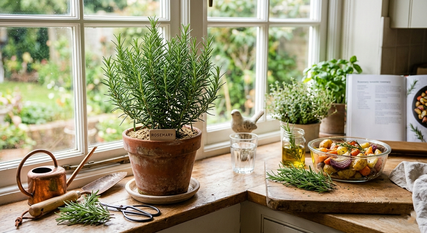 Rosemary Indoors